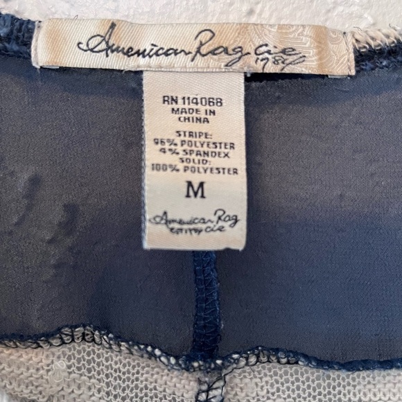AMERICAN Rag Striped Top Size M - Picture 2 of 4
